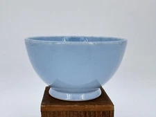Early 20th Century T,S,&T Lu-Ray Pastels - Windsor Blue Cranberry 36s Bowl RARE