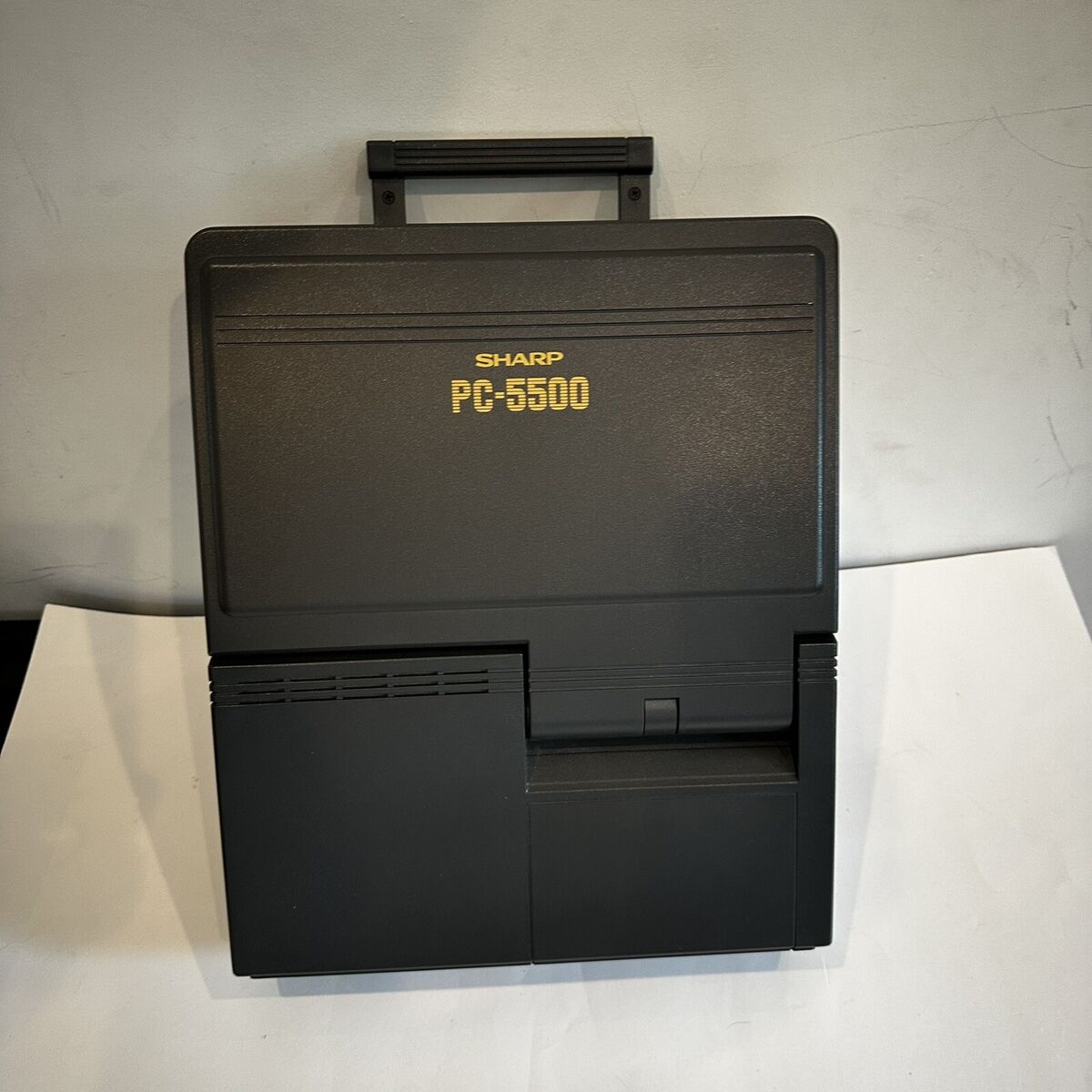 Sharp PC-5500 Laptop Computer with padded carry bag | eBay Sharp PC-5500 Laptop Computer with padded carry bag | eBay