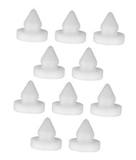 Brake Pedal Stop Pad,Car Accessories Brake Light Switch 10pcs white