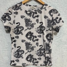 Orange Kiss Essentials Women XL Dragon Print ...