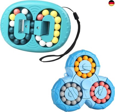 EACHHAHA Original-Magic Bean Set 2 Stücke, Rotierender Fingerwürfel Intelligenz 