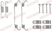 Quick Brake ZubehöRsatz Feststellbremsbacken 105-0019 FüR Hyundai KIA Santa FÉ 2