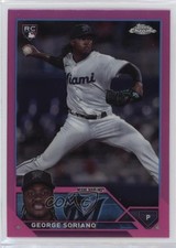 2023 Topps Chrome Update Pink Refractor George Soriano #USC137 02l5