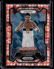 2023-24 Panini Prizm Monopoly Jordan Poole Free Parking #88 Wizards