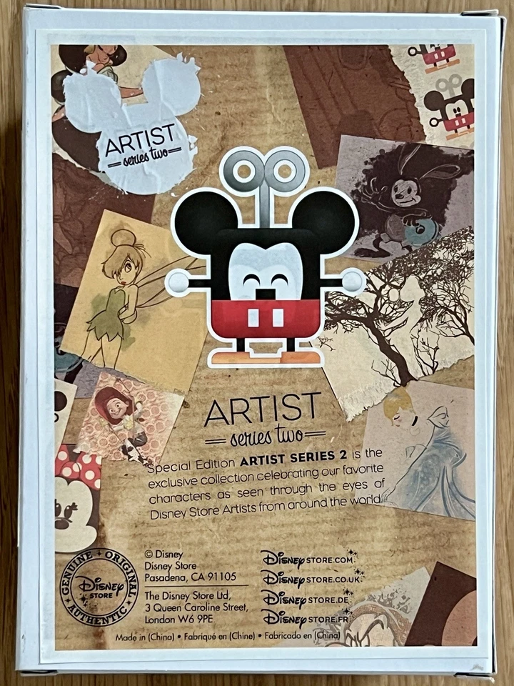 Funko POP! Vinilo MICKEY MOUSE WIND-UP D23 EXCLUSIVO •Artist Series 2 LE 3000 NUEVO EN CAJA Foto 2 de 4