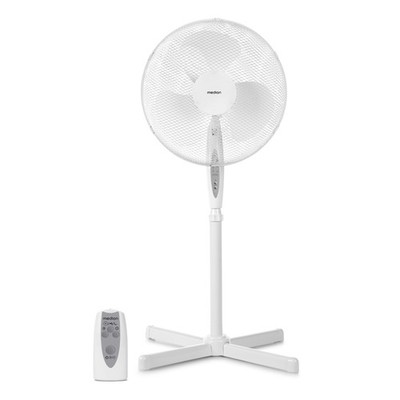 MEDION MD 18795 Standventilator mit Fernbedienung 103-123cm Höhe 3 Stufen