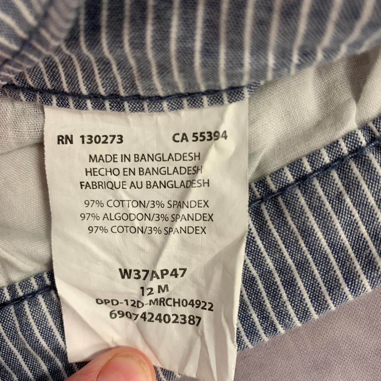 Riders by Lee Shorts Striped patterned shorts Women's 16 thumbnail 5