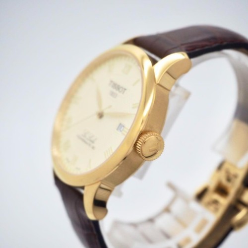 Selten Tissot Powermatic 80 Automatisch Le Locle Datum Herren Uhr mit Box - Bild 4 von 12
