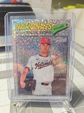 2025 Topps Heritage Mackenzie Gore #294 Chrome Silver Sparkle Refractor