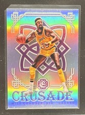 2016 PANINI EXCALIBUR CRUSADE SILVER #81 WILT CHAMBERLAIN LAKERS