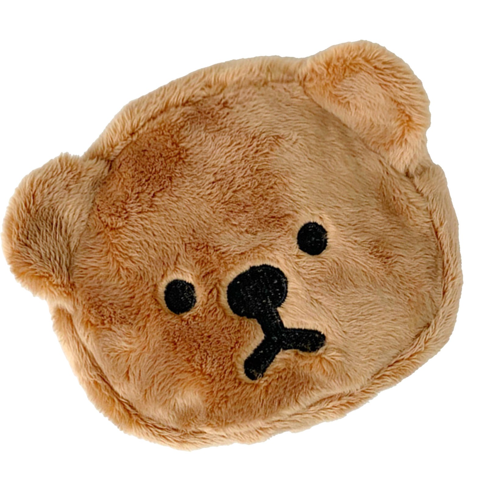 New Cartoon Coin Purse Bear Shape Cute Portable Plush Mini Change Purse For.