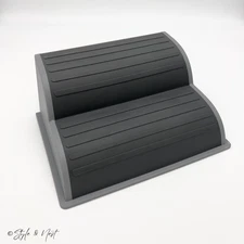 2-Step Modular Dog Ramp - Portable Non-Slip Stairs for Small Dogs Pack of 1