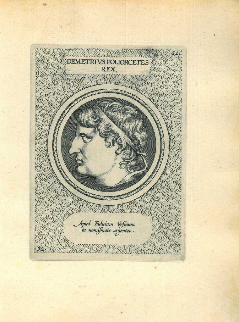 Portrait of Demetrius I of Macedon