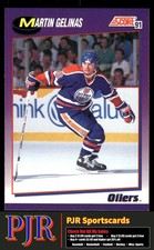 Martin Gelinas 1991-92 Score American #159 Edmonton Oilers