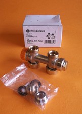 IMI Heimeier Vorlaufventil Ventilblock Multilux Eclipse Durchgang #3865 #9088179