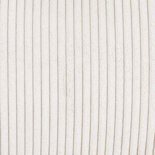 Poltrona girevole 360° Velluto a Coste beige design moderno ed elegante CAMIL - Foto 4 di 12