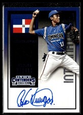 2015 CONTENDERS DRAFT BLUE FOIL INTERNATIONAL AUTO CARLOS VARGAS