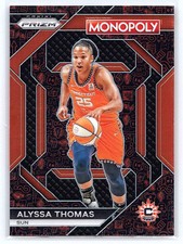 2024 Panini Prizm Monopoly WNBA #WNBA10 Alyssa Thomas All-Star Red Classic Icons