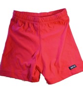 Sub 4 Womens Bike Shorts Size M Red Athletic Running Vtg Made in USA