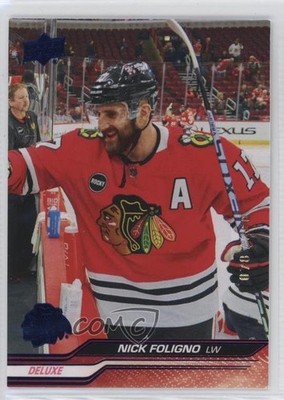 2023-24 Upper Deck Extended Series Deluxe 78/250 Nick Foligno #531 sc8