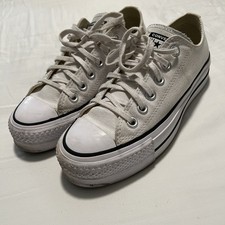 Converse Chuck Taylor All Star Lift Platform Canvas Shoes Women s Size 6