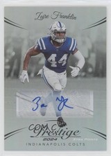 2024 Panini Prestige Xtra Points Premium Signatures Zaire Franklin #131 Auto 5f2