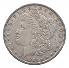 Early - 1884 Morgan Silver Dollar - 90% US Coin *243