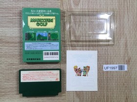 UF1997 Mario Open Golf BOXED NES Famicom Japan
