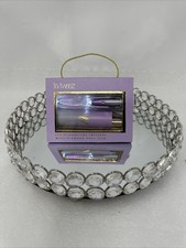 LA-TWEEZ Pro Illuminating Tweezers Violet Ombr  Diamond Dust NIB - Sold Out
