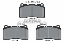 Bremsbelagsatz Vorne Brembo-System für Alfa 147 937 156 932 GT 03-10