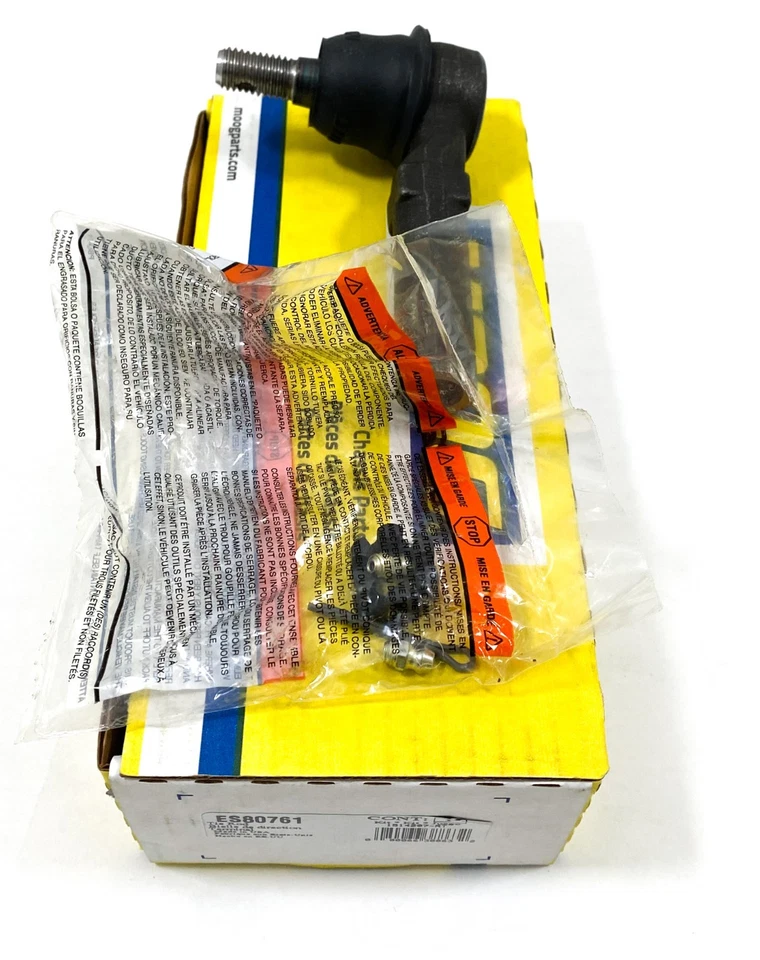 Extremo de varilla de amarre de dirección TRUST MOOG ES80761 para Chevy GMC Isuzu varios vehículos Foto 3 de 4