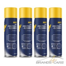 4x 520 ml MANNOL KLIMAANLAGEN-REINIGER KLIMAREINIGER DESINFEKTION 50946229