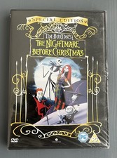Image of The Nightmare Before Christmas DVD Special Edition DVD New/Sealed Tim Burton