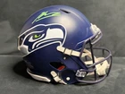 Kenneth Walker III Seahawks Signed Authentic Full Size Helmet (Fanatics UW)