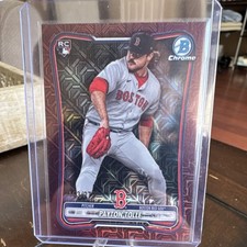 Topps 2025 Bowman Chrome Payton Tolle Rookie Boston Red Sox #26 /275