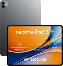 Realme Pad 3 Space Grey, 8 GB RAM 256GB ROM 11.6 inch Wi-Fi 5G