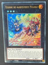 Uzuhime die Manifestierte Mikanko MZMU-DE018 Ultra Rare Deutsch NM YUGIOH