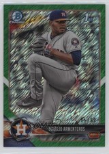 2018 Bowman Chrome Green Shimmer Refractor 85/99 Rogelio Armenteros #BCP184 6o3