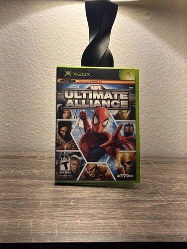 Marvel: Ultimate Alliance (Microsoft Xbox, 2006) Complete In Box!