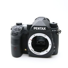 Pentax K-3 Mark III Black DSLR Camera Body Shutter Count 199783