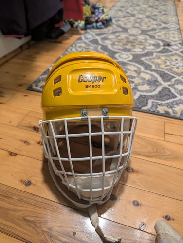 Vintage Cooper Sk600 Hm50 First Generation Combo Goalie Helmet