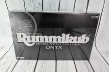 Rummikub Onyx Edition Rare Collectible Tile G...