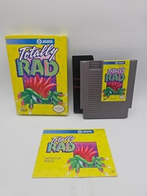 Totally Rad Complete Nintendo NES VERY Good Condition CIB NICE!