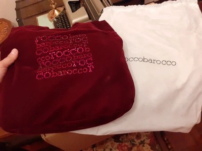   Original ROCCOBAROCCO Vintage Samt Tasche