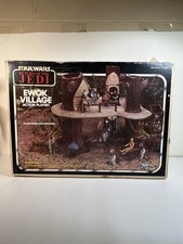 Vintage Star Wars Ewok Village Playset With Box 1983 Kenner