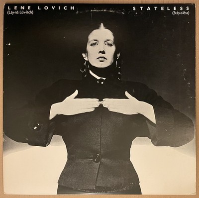 LENE LOVICH - Stateless (Vinyl LP) 1979 CBS JE36102