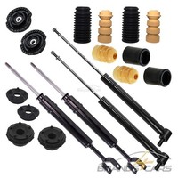 Atec 4X GAS StossdÄMpfer + Domlager + PROTECTION-KIT FÜR Audi A4 B5 8D BJ 94-99