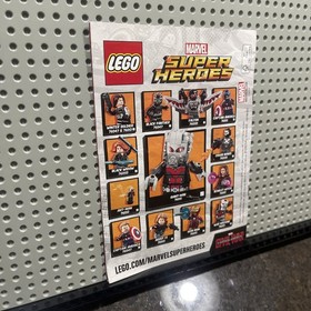 LEGO Black Panther Pursuit Marvel 76047 Instruction Manual Booklet & Comic Only
