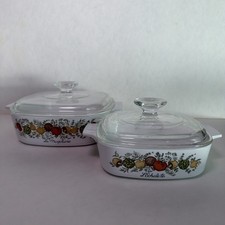 Corning Ware Spice of Life LEchalote Casserol...