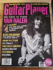 EDDIE VAN HALEN  SIGNED Guitar Player MAGAZINE May 1993 PSA/DNA Certified